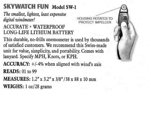 1985 Precision Electronic Windmeters