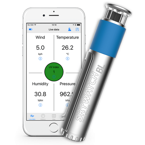 Skywatch BL500 - Vent, température, humidité, pression, indice UV