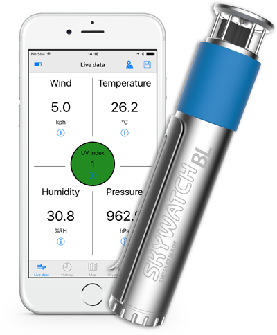 Station météo BL400 pour smartphone